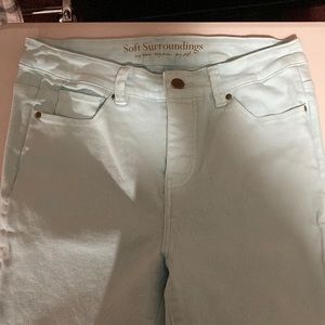 Baby Blue Soft Surroundings Jeans EXCELLENT CONDITION